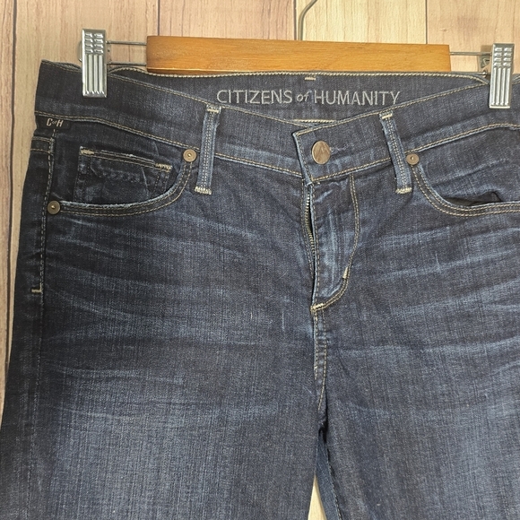 Citizens of Humanity Dita Petite Bootleg Women's Dark-wash Jeans Size 28 - Picture 7 of 13